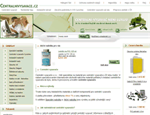 Tablet Screenshot of centralnivysavace.cz